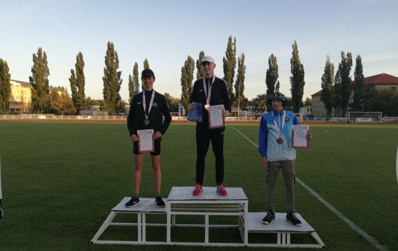 Michal Hodža - vicemajster Slovenska pre rok 2019 v skoku do v&yacute;&scaron;ky