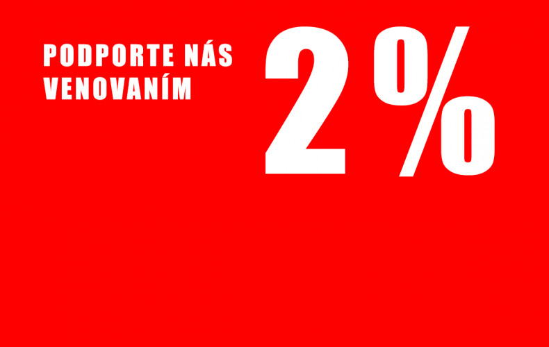 Podporte nás 2% z dane