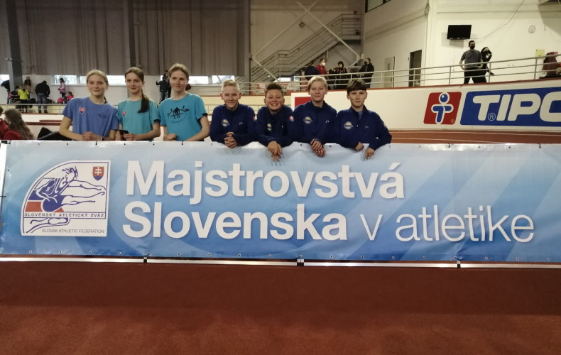 Halové Majstrovstvá SR vo viacboji pre mladšie žiactvo 