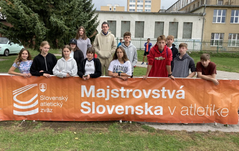 Majstrovstvá Slovenska staršie žiactvo 2022