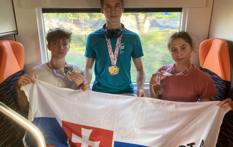 Dominik Daniž majster Slovenska v skoku do výšky