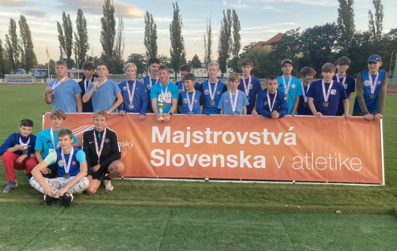 Starší žiaci sú strieborní na Majstrovstvách Slovenska družstiev