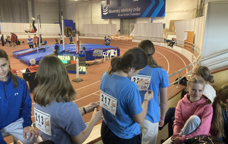 Halové MSR - staršie žiactvo 2024